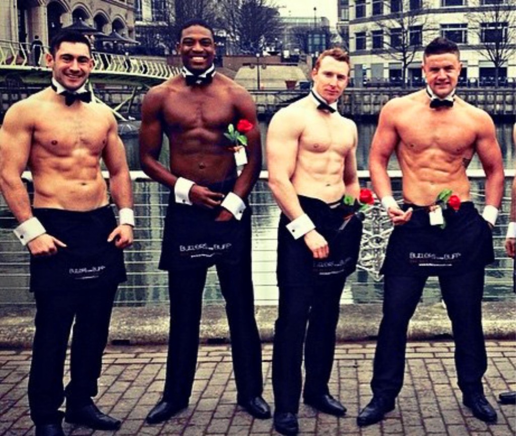 Using Your Naked Butlers Butlers In The Buff Bachelorette Party Butlers