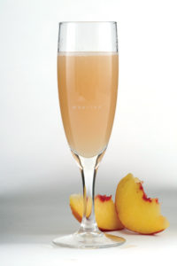 peach bellini christmas girly drink