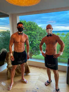 Butlers with Masks