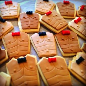 Cheeky Butler Cookies for Paint Night