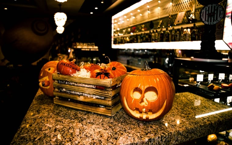 preparing for a halloween party in vancouver